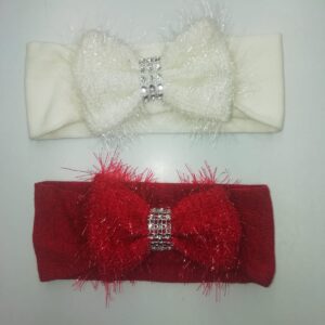 FASCIA PER CAPELLI BIMBA CON FIOCCO