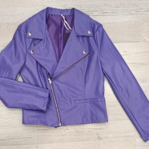 giubbino chiodo IN ECOPELLE  donna - immagine 1