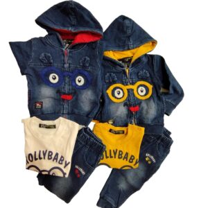 completo 3 pezz jeans