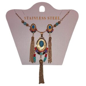 completo orecchini e collana