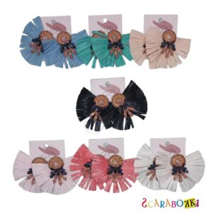 orecchini con pietre