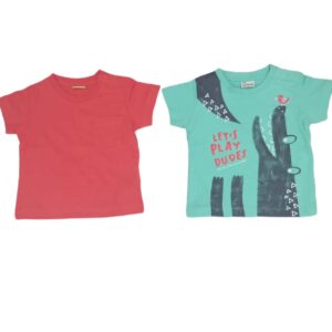 T-shirt bi pack losan neonato