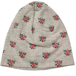 cappellino in cotone Fiorellini - immagine 1