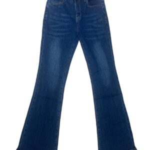 JEANS A ZAMPA ELASTICIZZATO