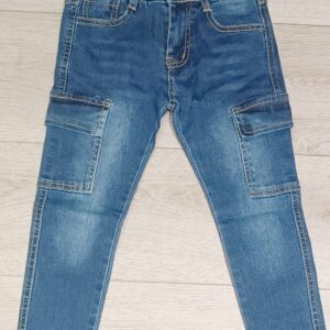 JEANS CARGO RAGAZZA
