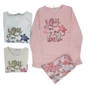 completo cotone bambina