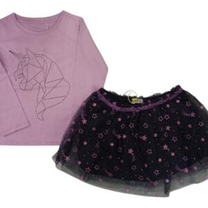 completo 2 pezzi maglia+gonna bambina Losan