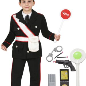 Costume Di Carnevale Baby Da Agente Baby