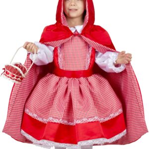 Costume Di Carnevale Baby Da Cappuccetto Rosso Delle Fiabe - immagine 1