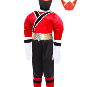 Costume Di Carnevale Baby Da Super Ninja Rosso Di Pegasus