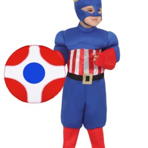 Costume Di Carnevale Baby Da America Baby (con Muscoli) Di Pegasus