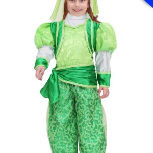 Costume Di Carnevale Baby Da Odalisca Verde Di Pegasus