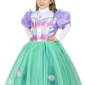 Costume Di Carnevale Baby Da Principessa Sirena Baby