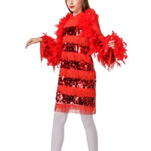 Costume Di Carnevale Bambino/a Da Charleston Red Di Pegasus - immagine 1