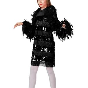 Costume Di Carnevale Bambino/a Da Charleston Black Di Pegasus - immagine 1