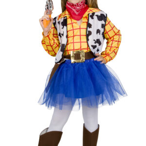 Costume Di Carnevale Bambino/a Da Cow Girl Bambina