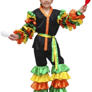 Costume Di Carnevale Bambino/a Da Brasiliano Di Pegasus - immagine 1