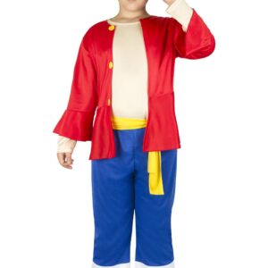 Costume Di Carnevale Bambino/a Da Pirata Anime - immagine 1