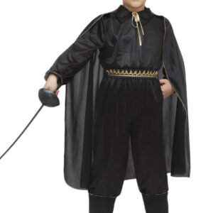 Costume Di Carnevale Bambino Da Cavaliere Nero