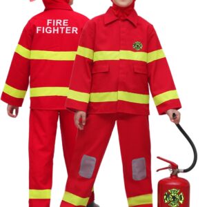 Costume Di Carnevale Bambino/a Da Pompiere Di Pegasus