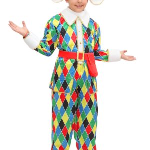Costume Di Carnevale Bambino/a Da Arlecchino Di Pegasus