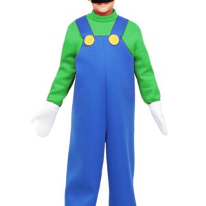 Costume Di Carnevale Bambino/a Da Luigi Bambino Di Pegasus
