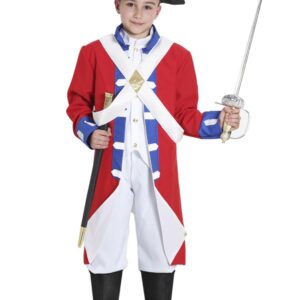 Costume Di Carnevale Bambino Da Soldato Inglese