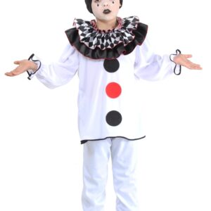 Costume Di Carnevale Bambino/a Da Pierrot