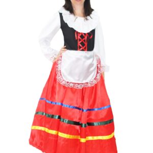 Costume Di Carnevale Bambino/a Da Tarantella Lunga