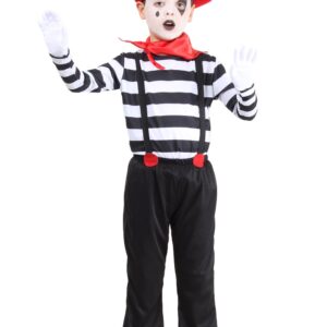 Costume Di Carnevale Bambino/a Da Mimo Bambino