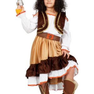 Costume Di Carnevale Bambino/a Da Cow Girl - immagine 1