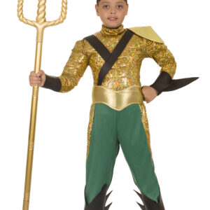Costume Carnevale Bambino Dio Dei Mari