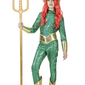 Costume Carnevale Bambina Da Principessa Dei Mari - immagine 1