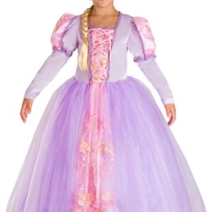 Costume Di Carnevale Bambino/a Da Principessa Raperonzolo Bambina
