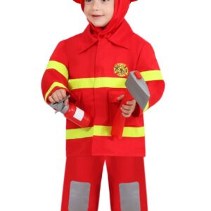Costume Di Carnevale Baby Da Piccolo Pompiere
