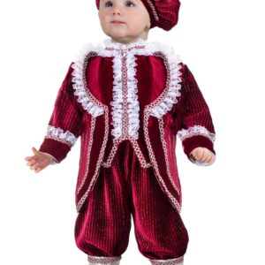 Costume Di Carnevale Baby Da Marchese In Velluto