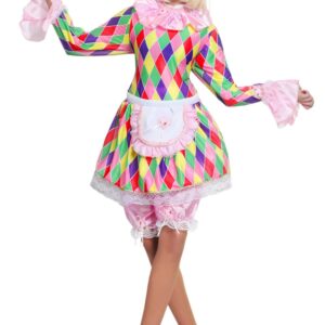 Vestito Di Carnevale Adulto Da Arlecchinetta Arlecchino Di Pegasus