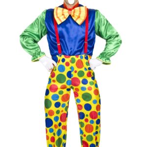 Costume Di Carnevale Adulto Da Pagliaccio