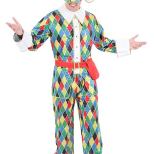 Costume Di Carnevale Adulto Da Arlecchino