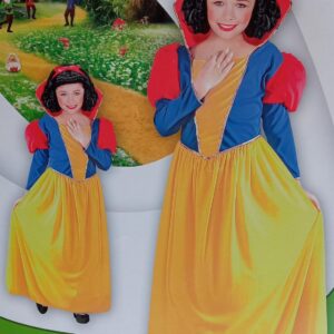 costume di carnevale biancaneve