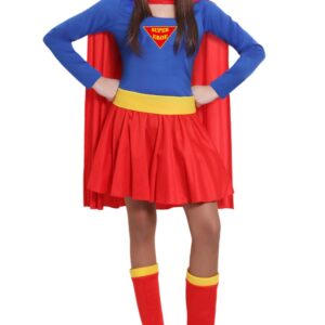 Costume Di Carnevale Adulto Da Super Ragazza Di Pegasus