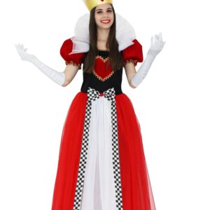 Costume Di Carnevale Adulto Da Regina Di Cuori