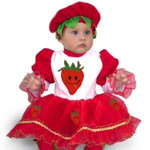 Costume Di Carnevale Neonato/a Da Fragolina