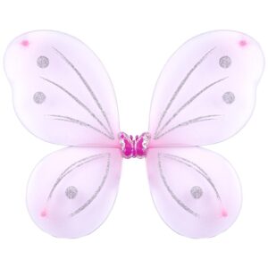 Ali Farfalla Rosa Accessorio Di Carnevale Di Pegasus - immagine 1