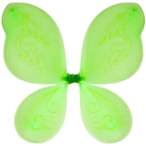 Ali Farfalla Verde Trilly  Campanellino Accessorio Di Carnevale Di Pegasus - immagine 1