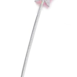 Bacchetta Fata Rosa Accessorio Di Carnevale - immagine 1
