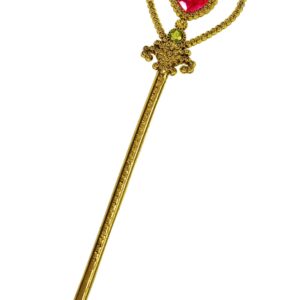 Bacchetta Fatina Oro Accessorio Di Carnevale - immagine 1