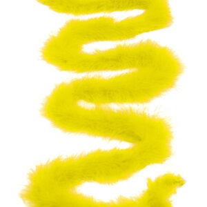 Boa Piume Di Marabou Gialla Accessori Di Carnevale Di Pegasus