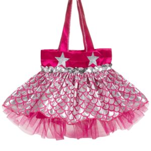 Borsetta Sirena Fucsia Accessorio Di Carnevale - immagine 1