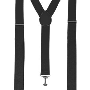 Bretelle Nere Accessorio Di Carnevale